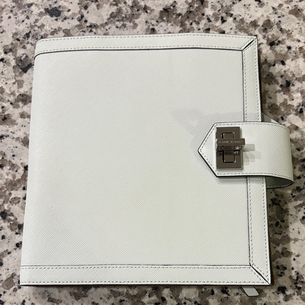 Henri Bendel Light Blue Travel Jewelry Bag